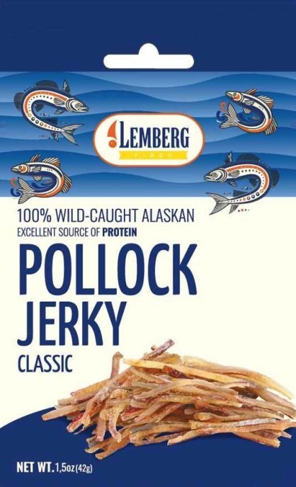 Джерки Lemberg Fisch — Минтай, Classic, 42 г