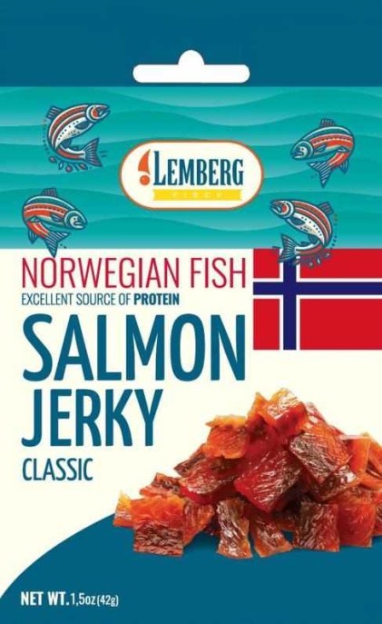 Джерки Lemberg Fisch — Лосось, Classic, 42 г