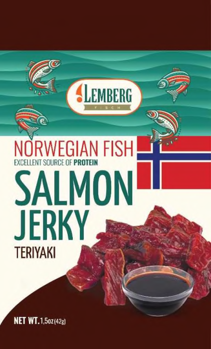 Джерки Lemberg Fisch — Лосось, Teriyaki, 42 г